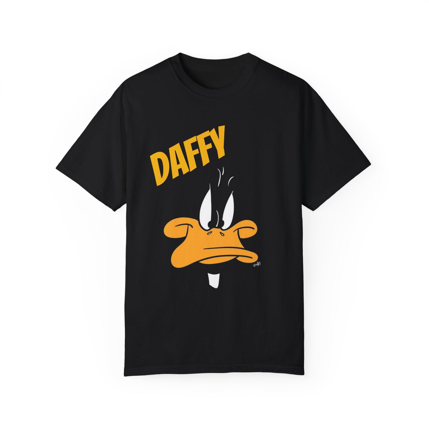 angry daffy mockup Unisex Garment-Dyed T-shirt