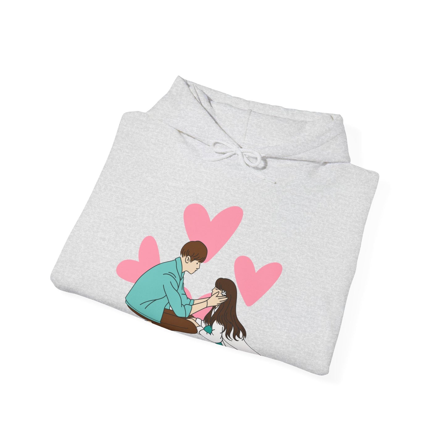 care and love | couple goals | Unisex Heavy Blend™ Hooded Sweatshirt