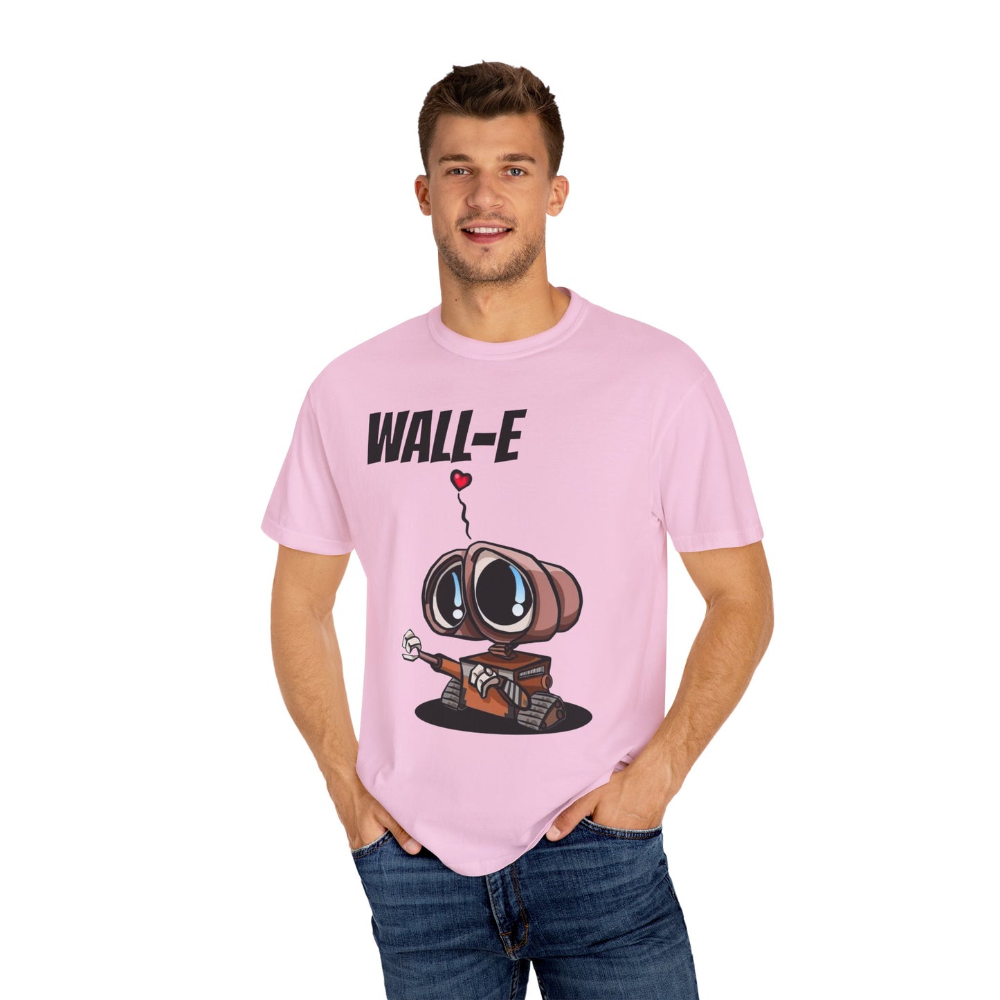 cute wall-e robot | Unisex Garment-Dyed T-shirt