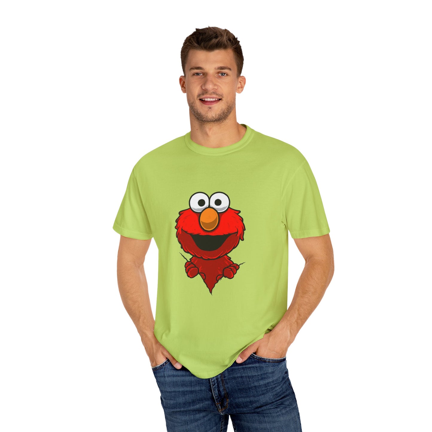 cute little monster tear | Unisex Garment-Dyed T-shirt