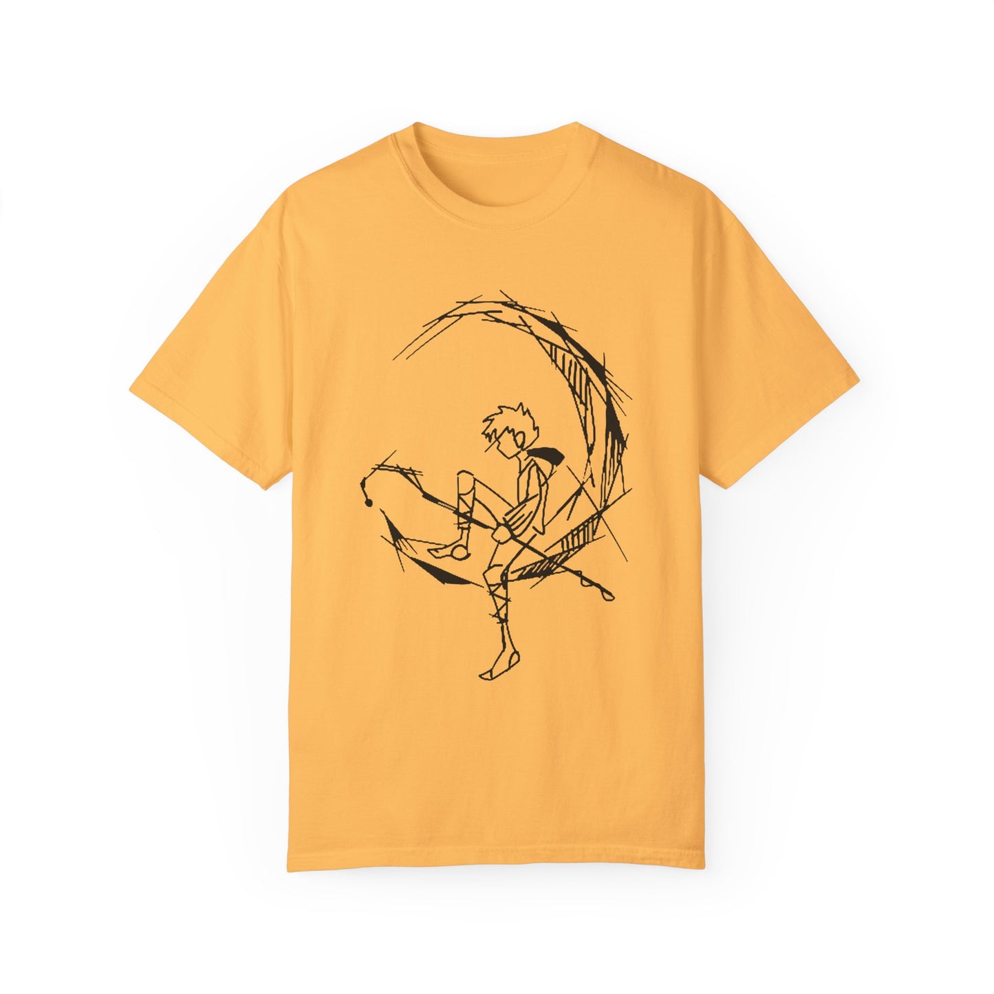 alone with moon Unisex Garment-Dyed T-shirt