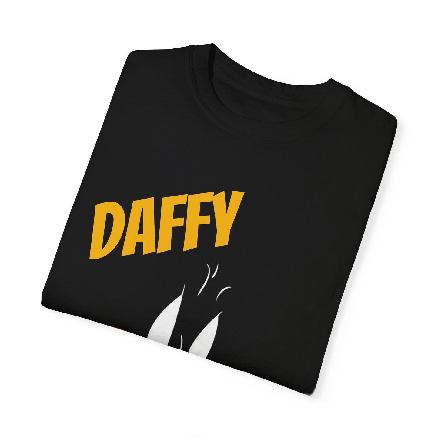 angry daffy mockup Unisex Garment-Dyed T-shirt