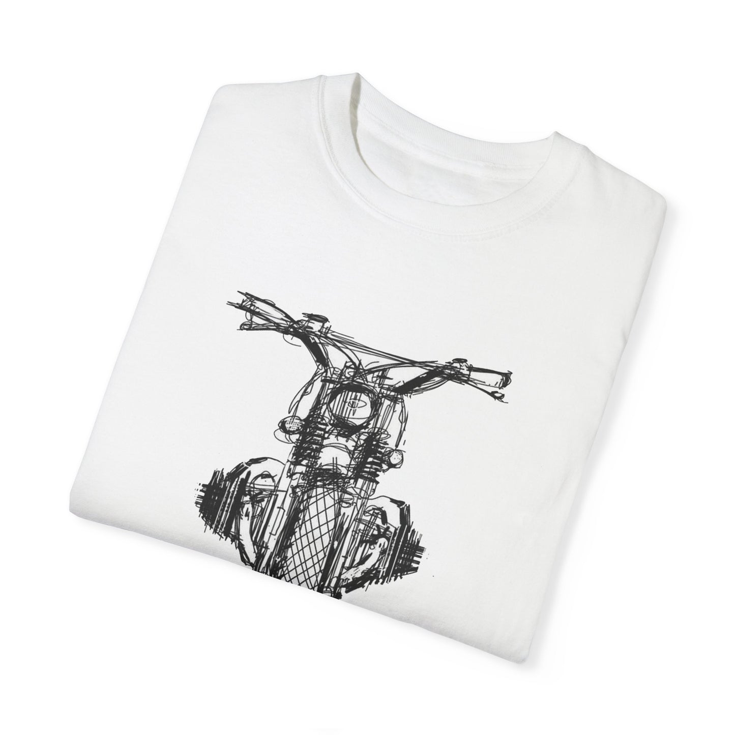 bike love Unisex Garment-Dyed T-shirt