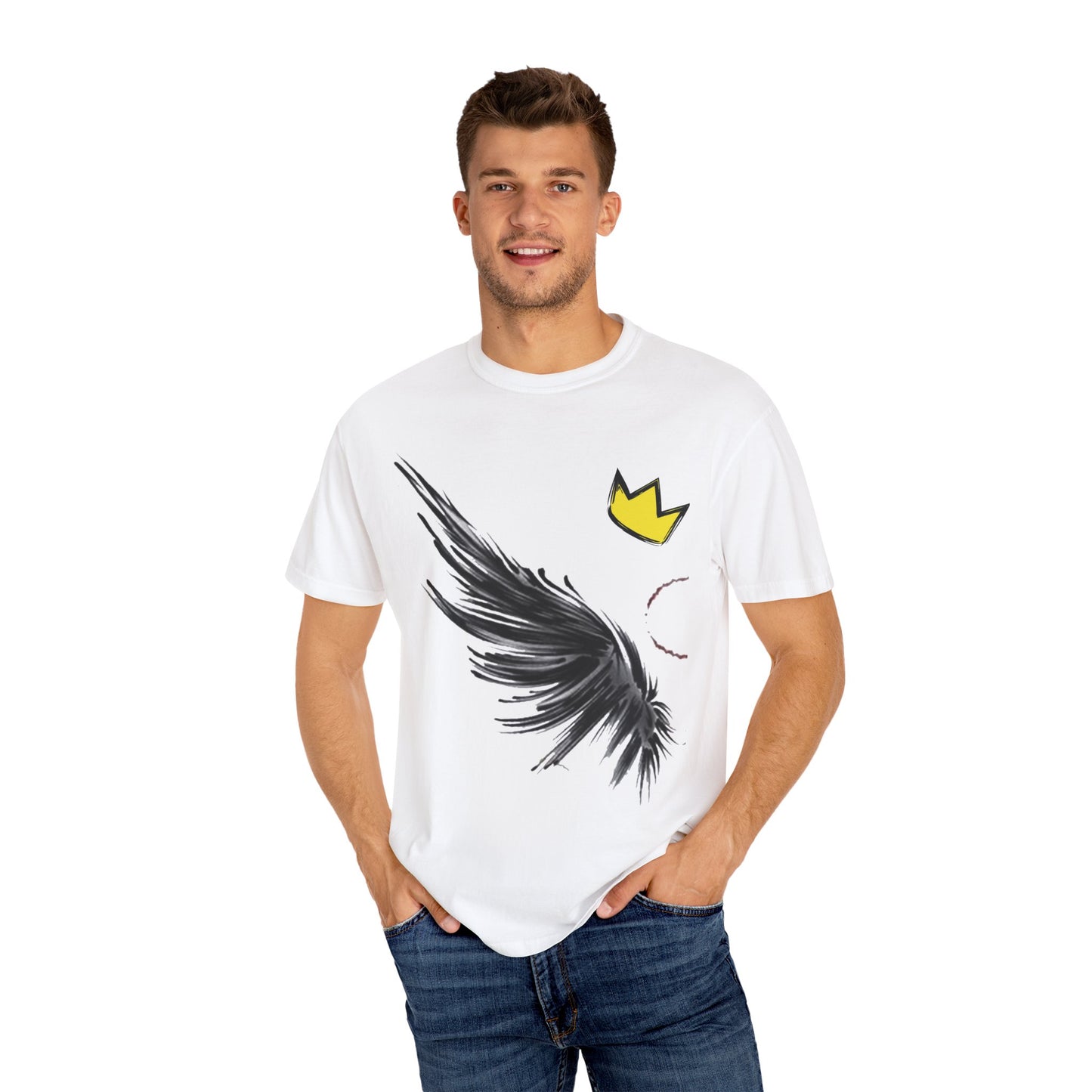 angle wing Unisex Garment-Dyed T-shirt