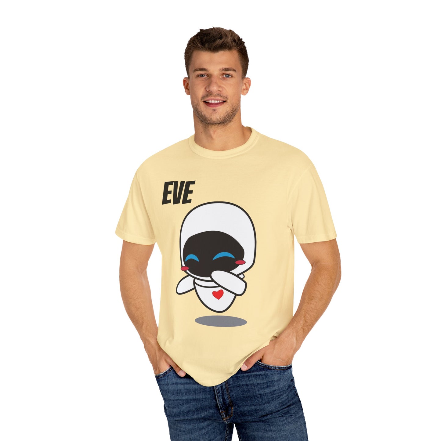 cute eve robot | Unisex Garment-Dyed T-shirt