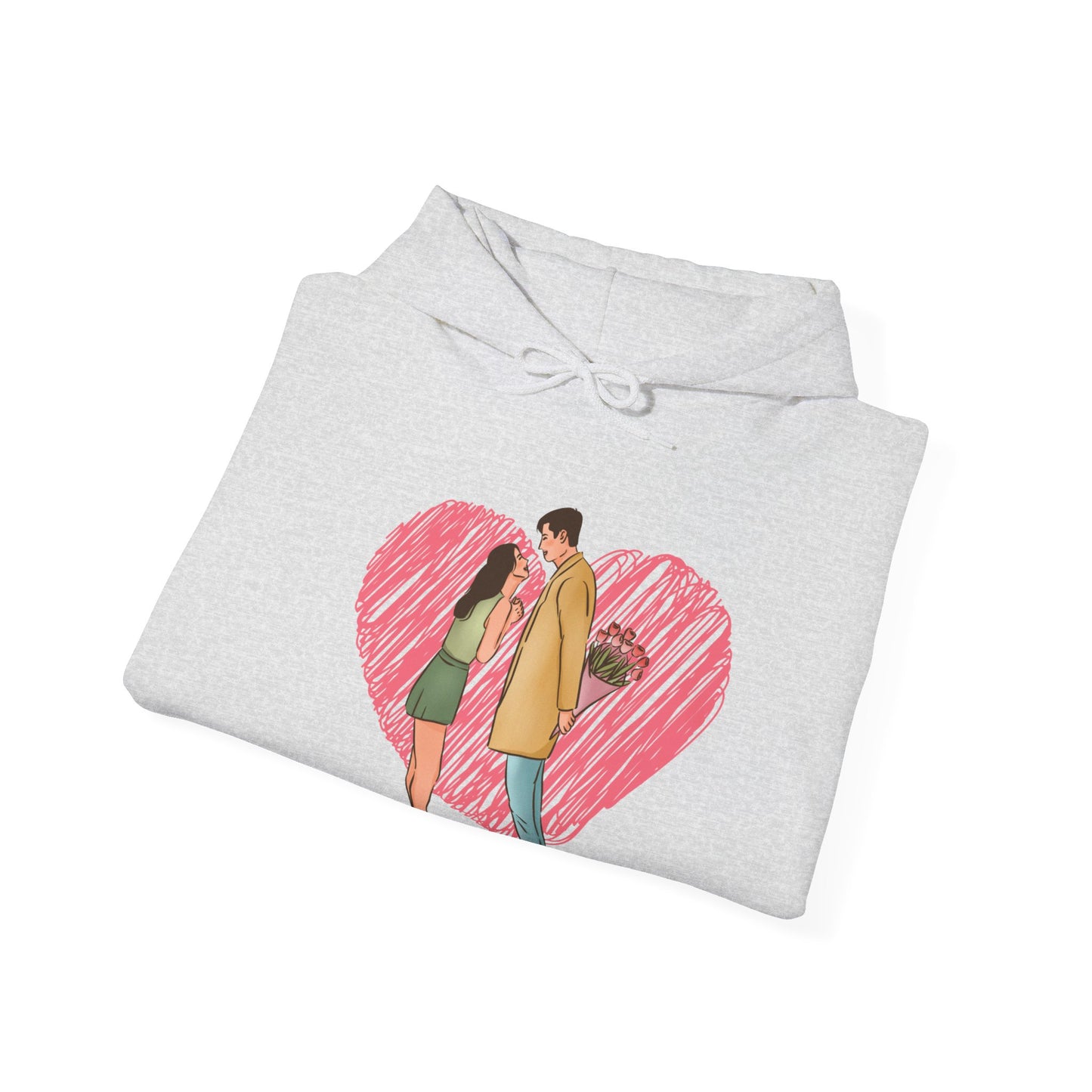 cute couple love | Couple goals | Unisex Heavy Blend™ Hooded Sweatshirt