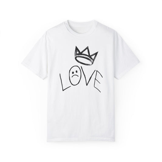 love font mockup design Unisex Garment-Dyed T-shirt