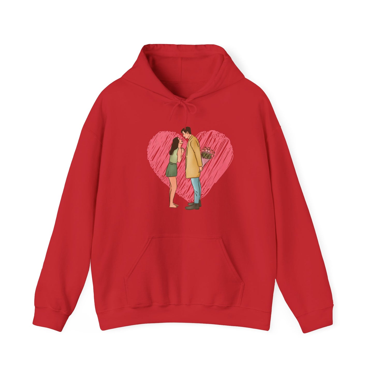 cute couple love | Couple goals | Unisex Heavy Blend™ Hooded Sweatshirt