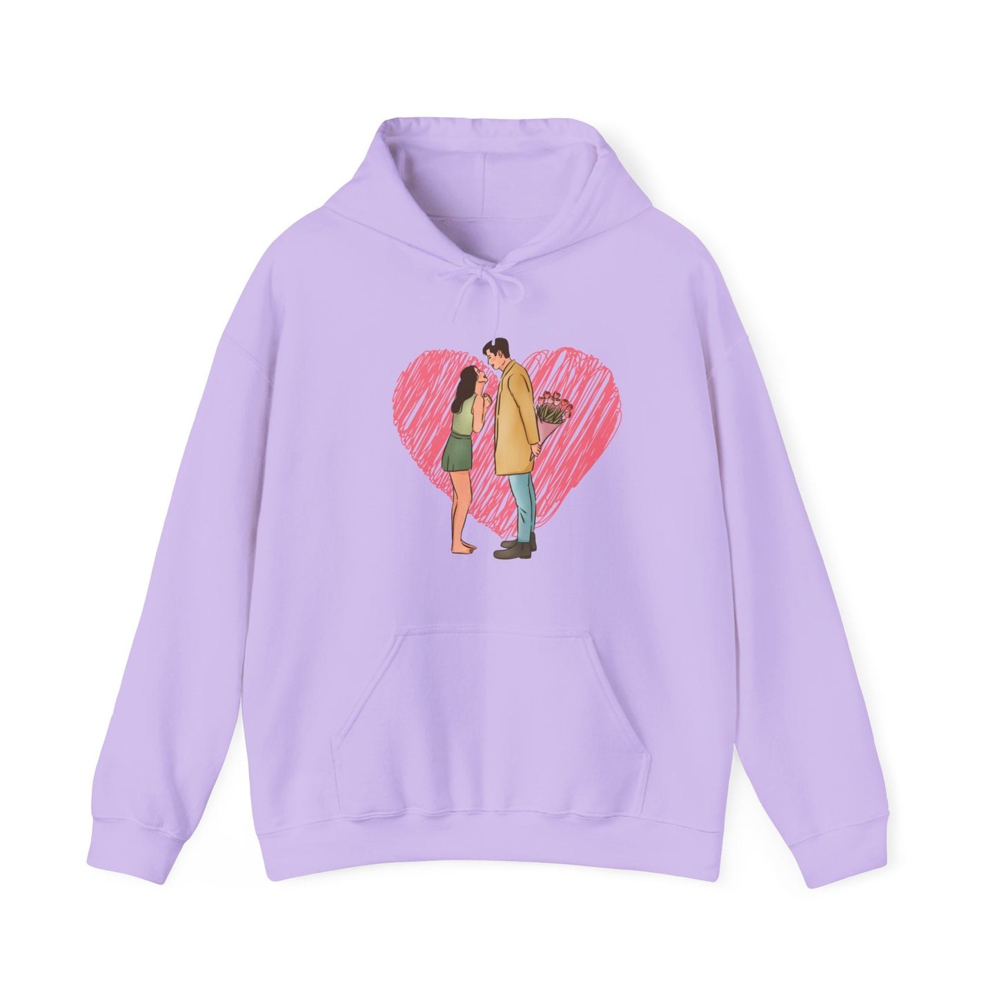 cute couple love | Couple goals | Unisex Heavy Blend™ Hooded Sweatshirt