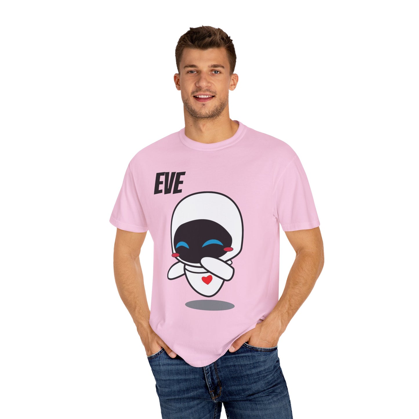 cute eve robot | Unisex Garment-Dyed T-shirt